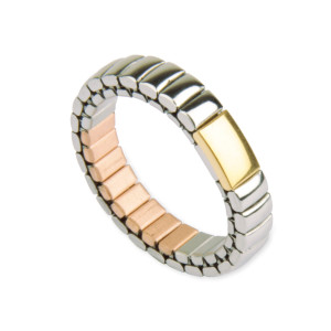 Еластичен пръстен в двуцветен дизайн 17