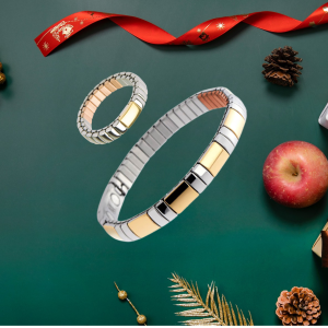 Подаръчен комплект "Зимна приказка" в двуцветен дизайн