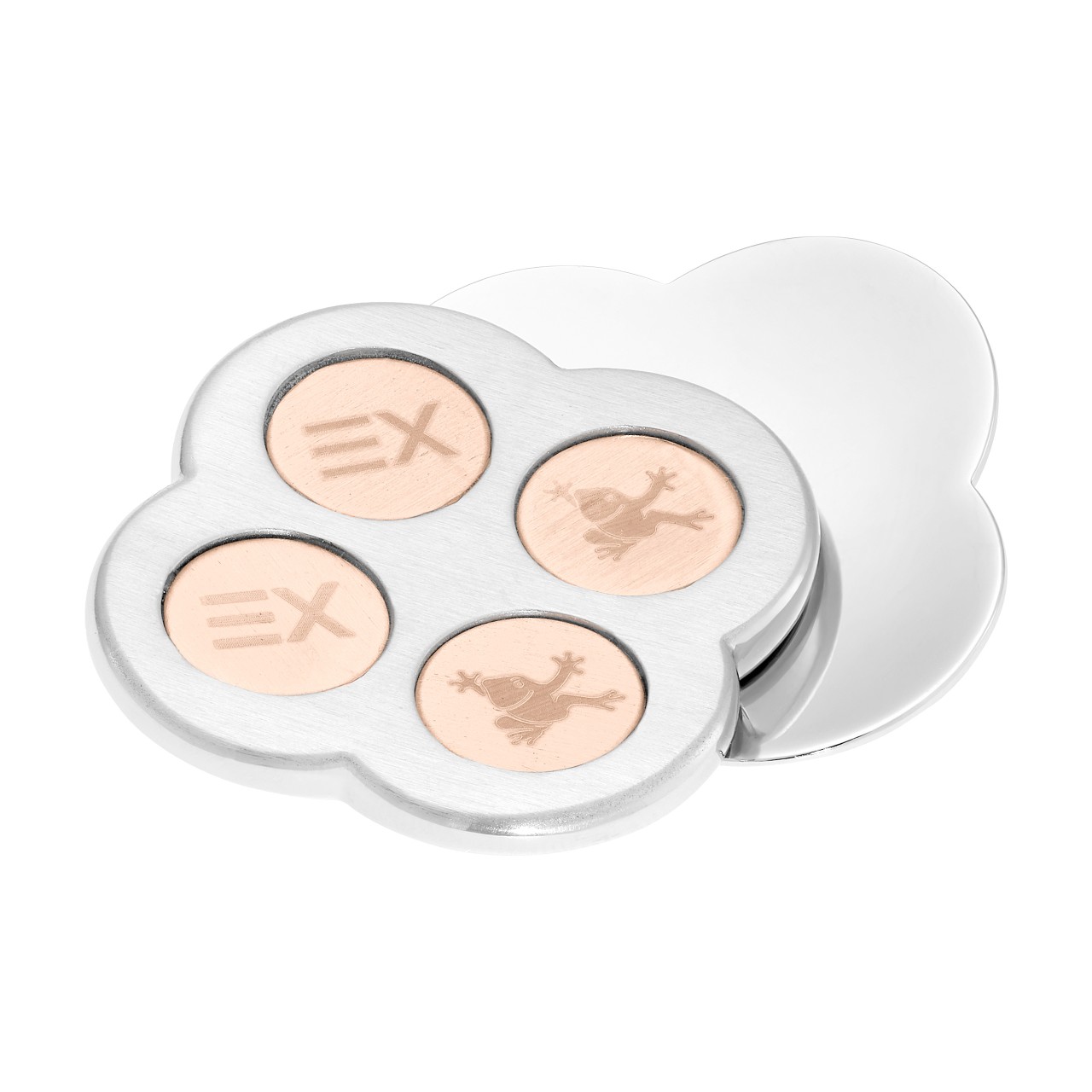 Магнит за тяло с форма на детелина